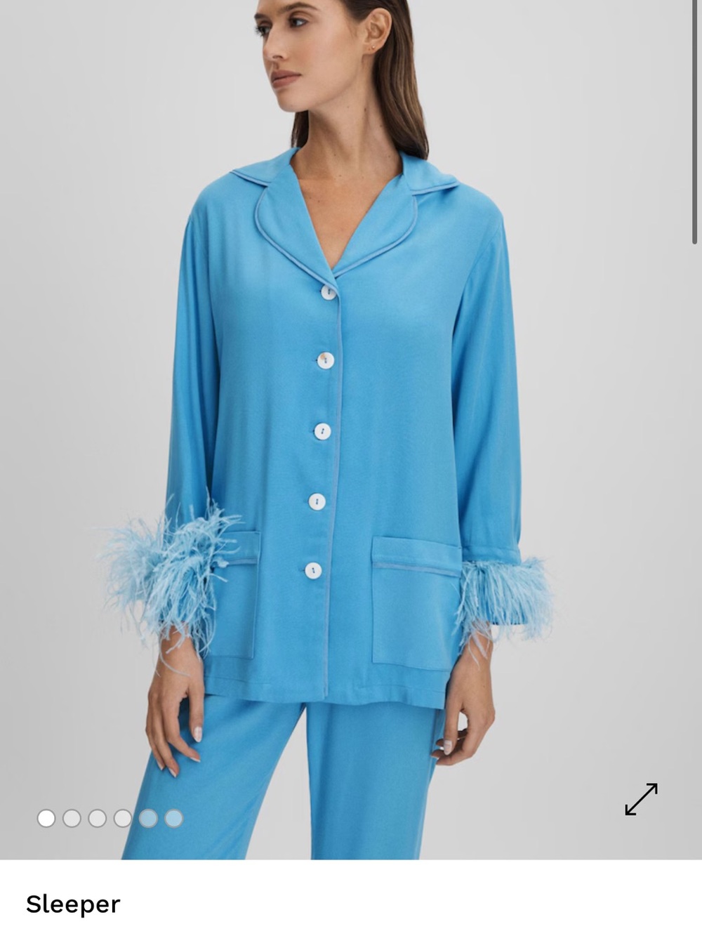 Sleeper Feather Blue set
